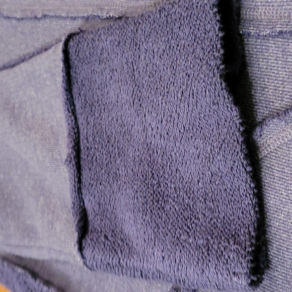 SOFT surroundings tunic top. Dark blue.  Wear with leggings or jeans - Picture 11 of 11